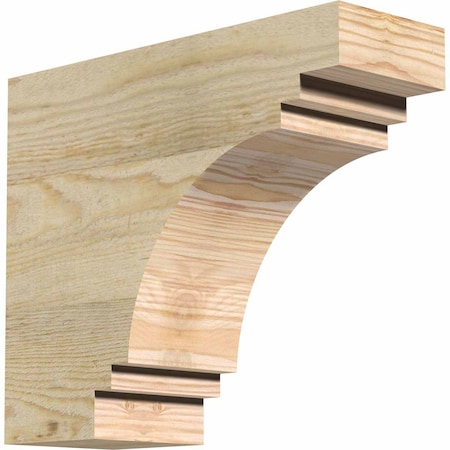 Ekena Millwork Pescadero Rough Sawn Rafter Tail, Douglas Fir, 4"W x 10"H x 12"L RFT04X10X12PEC00RDF